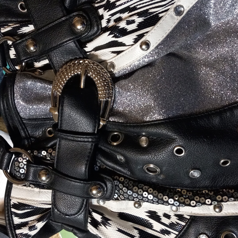 Boutique Shoulder Black Bag Purses - Picture 6 of 6